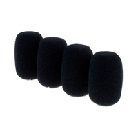 Shure Pack of 4 RK412WS Windscreens for MX412/418