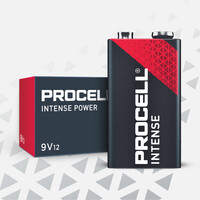 Procell Intense 9V PX1604 Batteries Box of 12