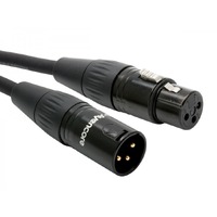XLR Male to XLR Female Mic Cable -  10 metres