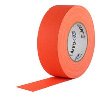 Pro Gaff Fluoro Tape Matte ORANGE 48mm