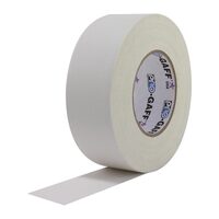 Pro Gaff Multi Purpose Cloth Tape Matte WHITE 48mm
