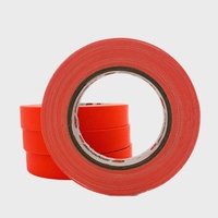 Tenacious FL166 Fluoro Tape Matte ORANGE 12mm