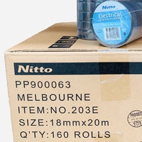 Nitto General Purpose Electrical Tape BLUE Box of 160 Rolls