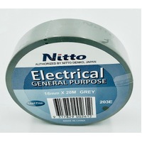 Nitto General Purpose Electrical Tape GREY Single Roll 