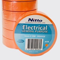 Nitto General Purpose Electrical Tape ORANGE Single Roll 