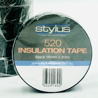 Stylus Black 520 Insulation Tape BLACK