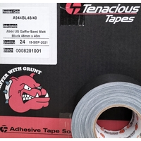 Tenacious A944 Heavy Duty Gaffer Tape Silver 48mm - Box 24 Rolls