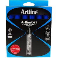 Artline Whiteboard Marker Box of 12 BLUE