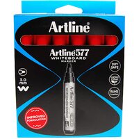 ARTLINE Whiteboard Marker Box of 12 RED