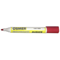Osmer Whiteboard Marker Single RED 